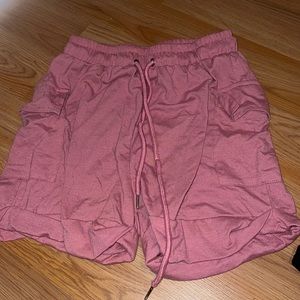 Pink shorts